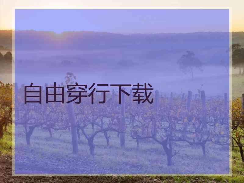 自由穿行下载