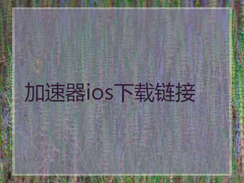 加速器ios下载链接