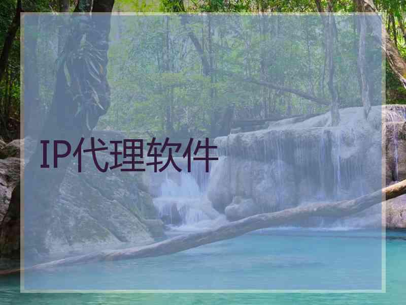 IP代理软件