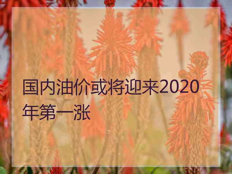 国内油价或将迎来2020年第一涨