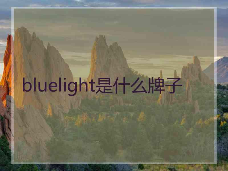 bluelight是什么牌子