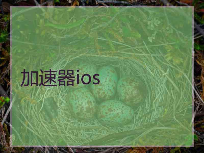 加速器ios